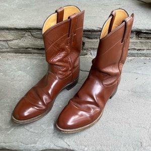 Men's Vintage Justin Roper Cowboy Boots